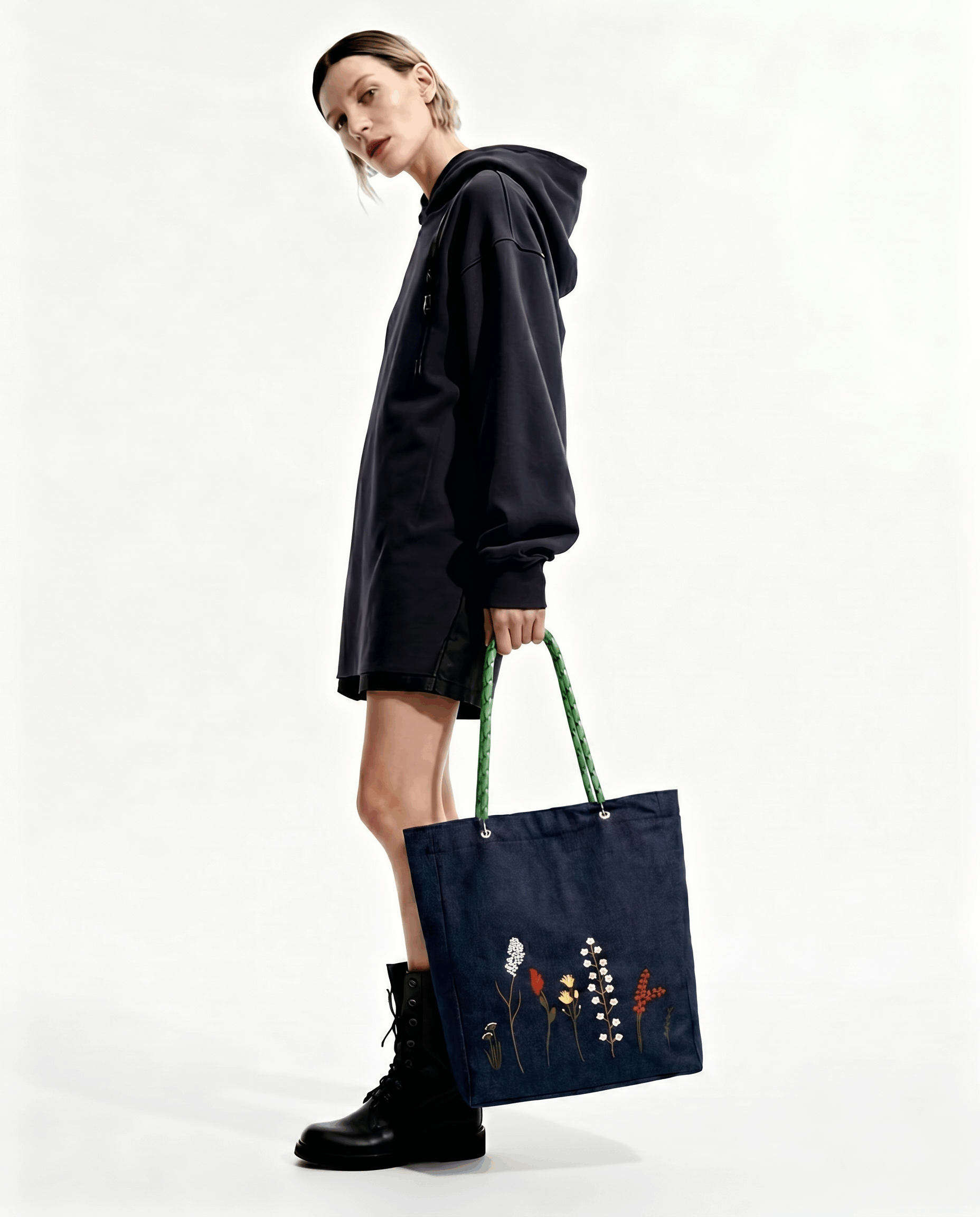 Schoudertas voor bospaden